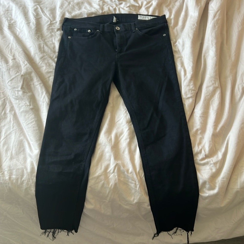 Black ankle skinny Rag and Bone jeans